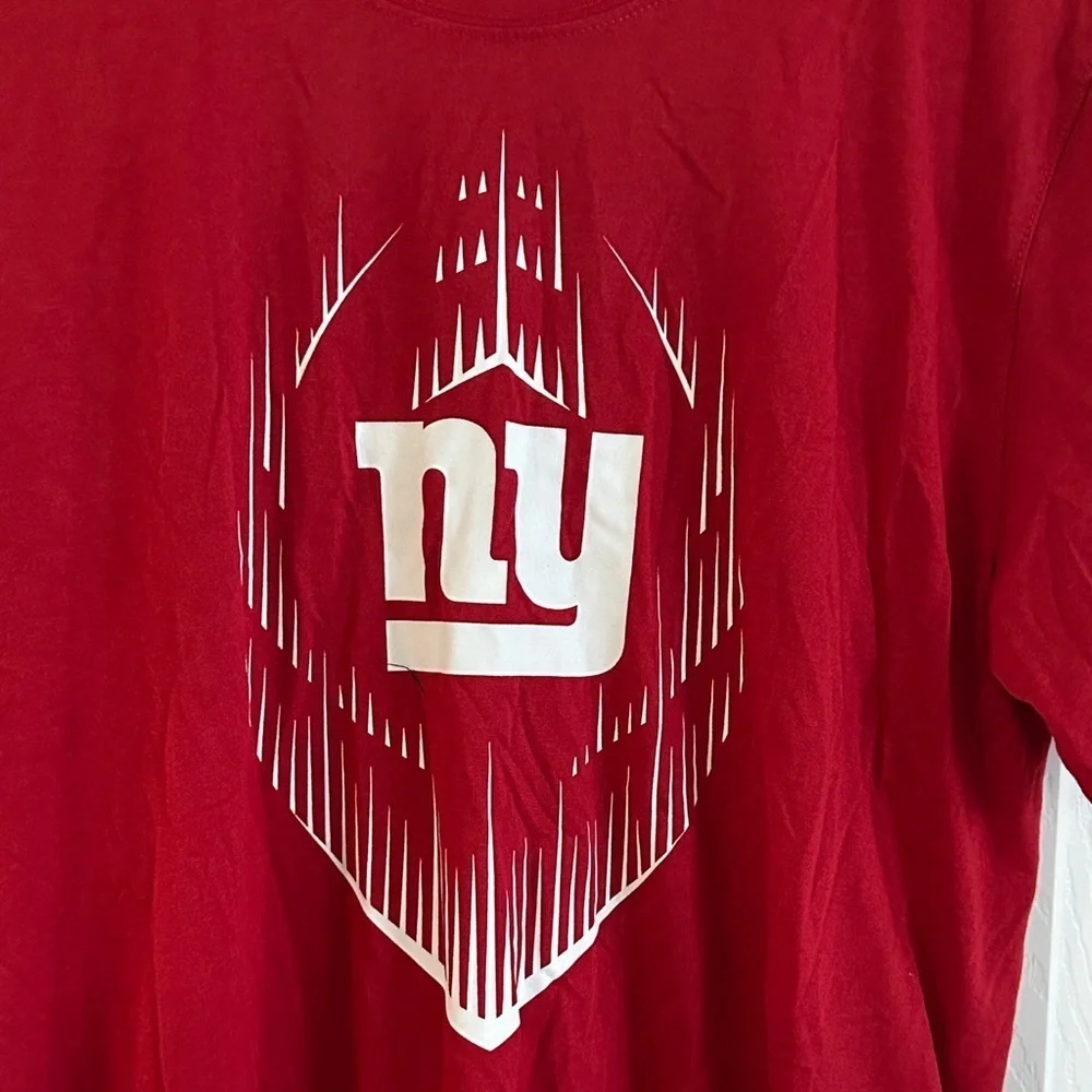 Nike Red Tee with White Logo Giants